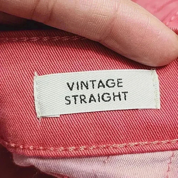NWOT J. Crew Vintage Straight Pants Women's 31 T Pink - Picture 4 of 8